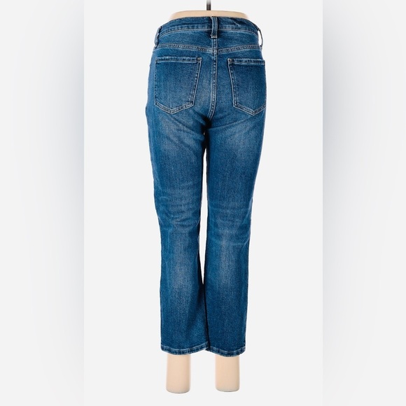 Pistola Mid Rise Medium Blue Cropped Jeans, Size 28 (6) - Picture 3 of 11